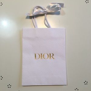 Dior Shopping Bag with Ribbon
